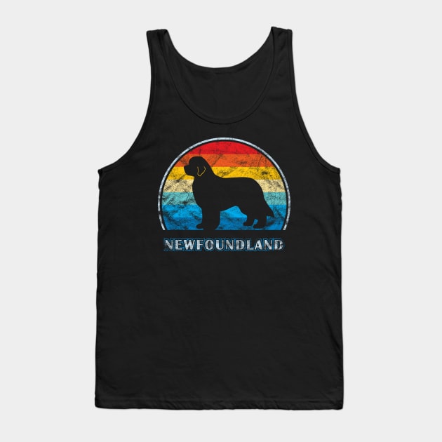 Newfoundland Vintage Design Dog Tank Top by millersye